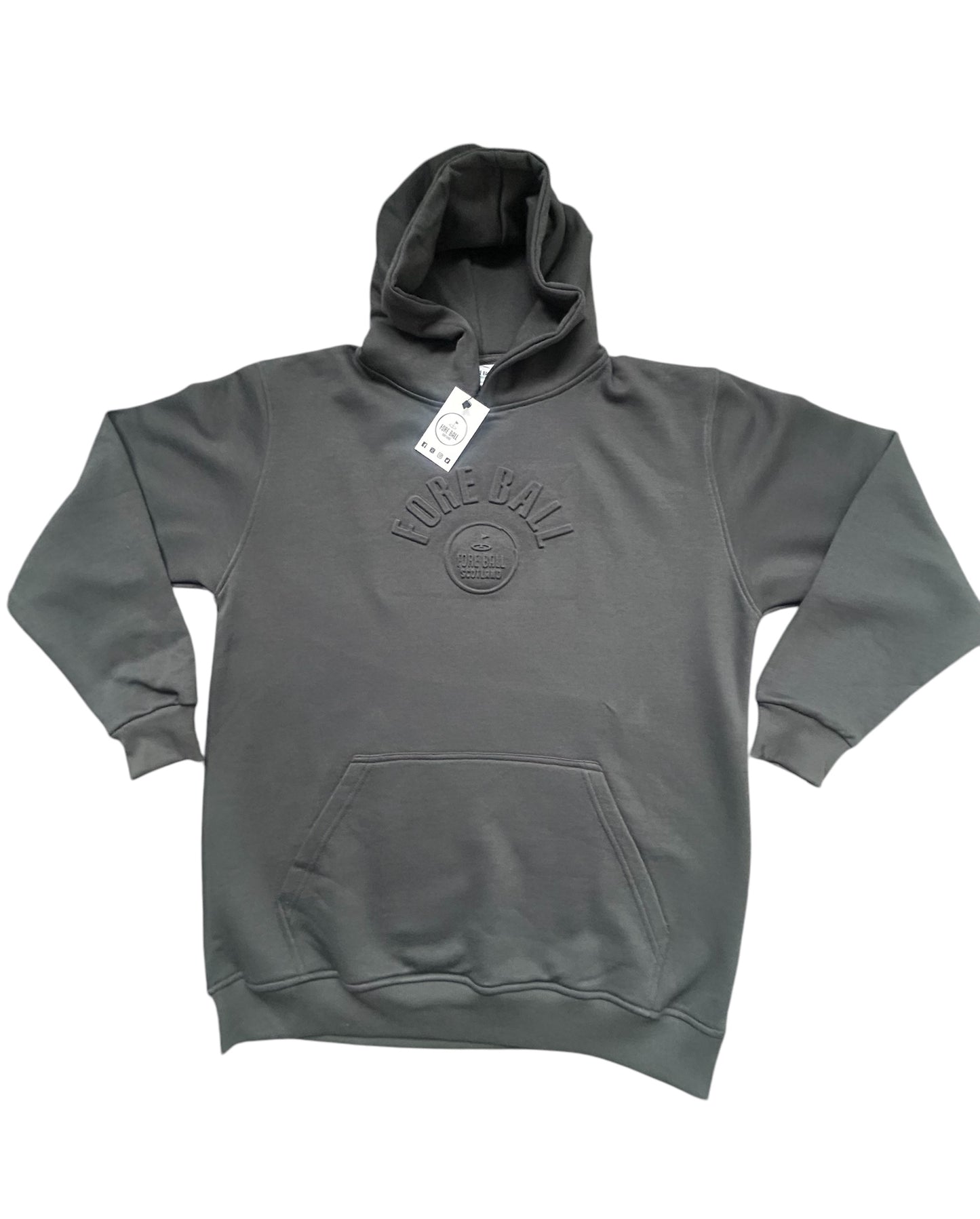 Streetwear Embossed Hoodie