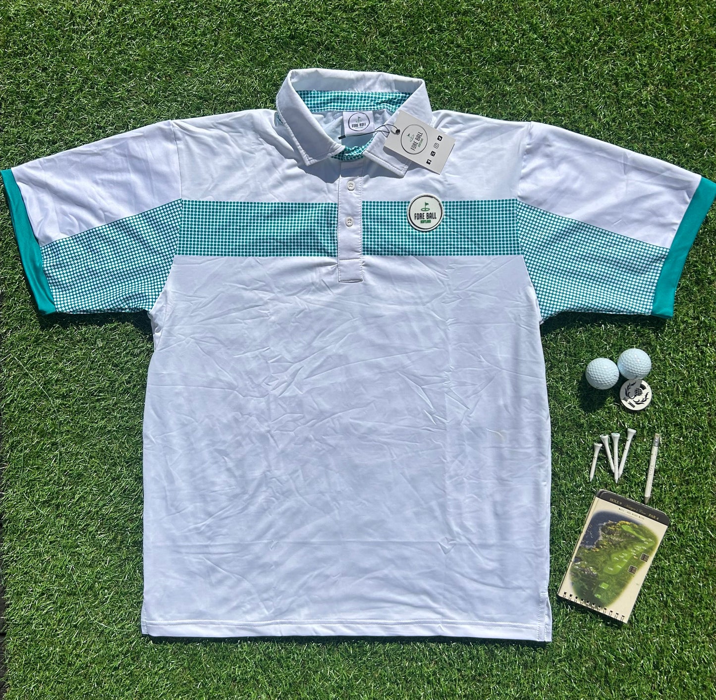 Golf Polo “Par” Green