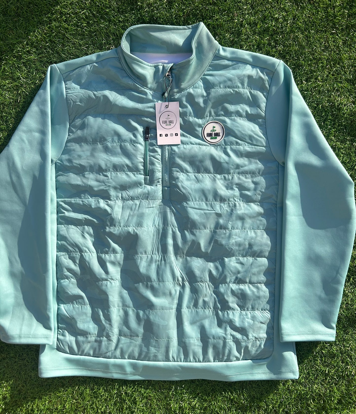 Golf Camo 1/4-Zip Gilet