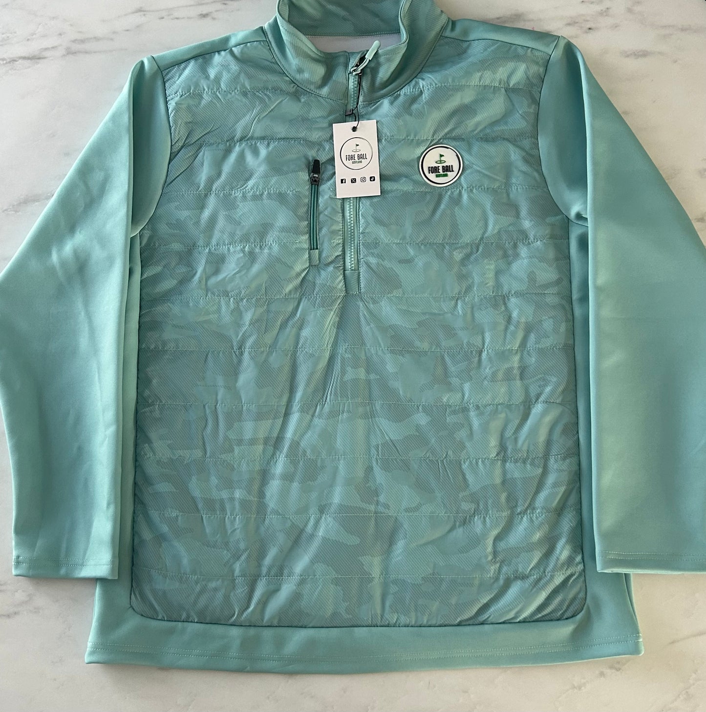 Golf Camo 1/4-Zip Gilet