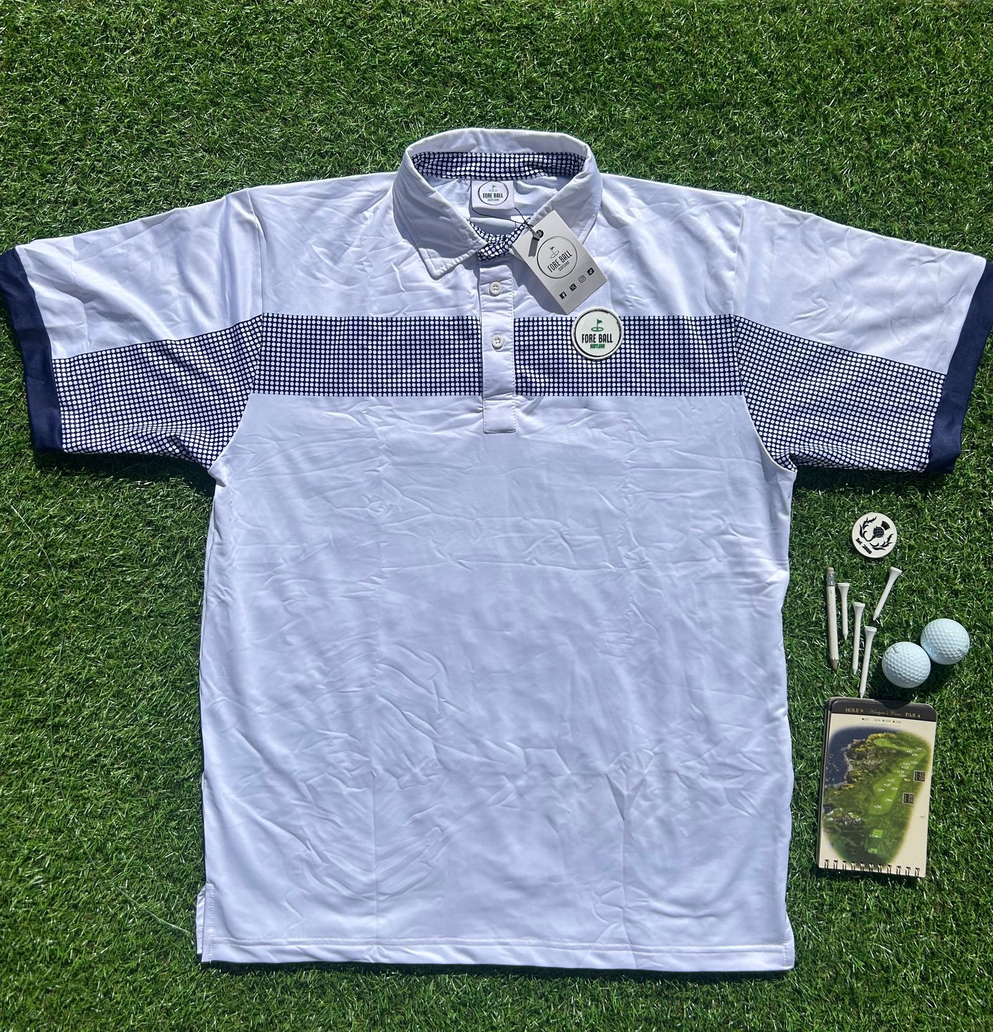 Golf polo “Par” Blue